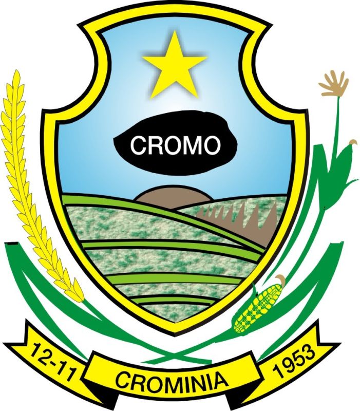 Brasão da cidade de Crominia