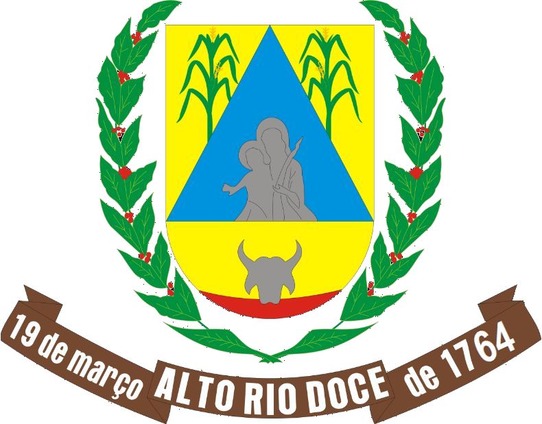Brasão da cidade de Alto Rio Doce