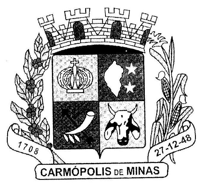 Brasão da cidade de Carmopolis De Minas