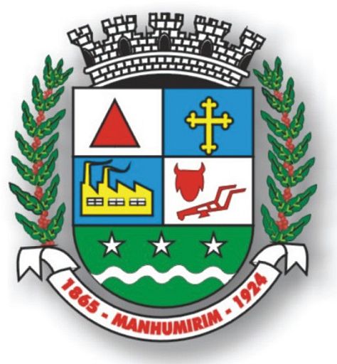 Brasão da cidade de Manhumirim