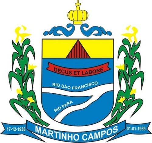 Brasão da cidade de Martinho Campos