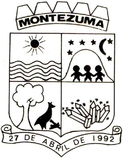 Brasão da cidade de Montezuma
