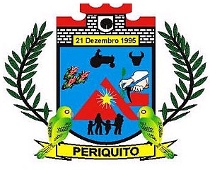 Brasão da cidade de Periquito