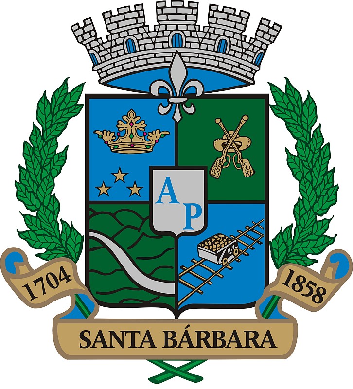 Brasão da cidade de Santa Barbara