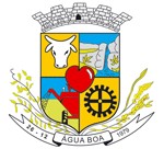 Brasão da cidade de Agua Boa