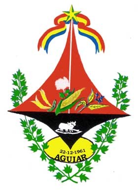 Brasão da cidade de Aguiar