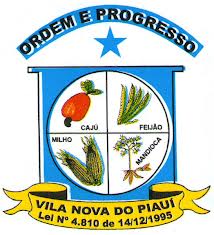 Brasão da cidade de Vila Nova Do Piaui