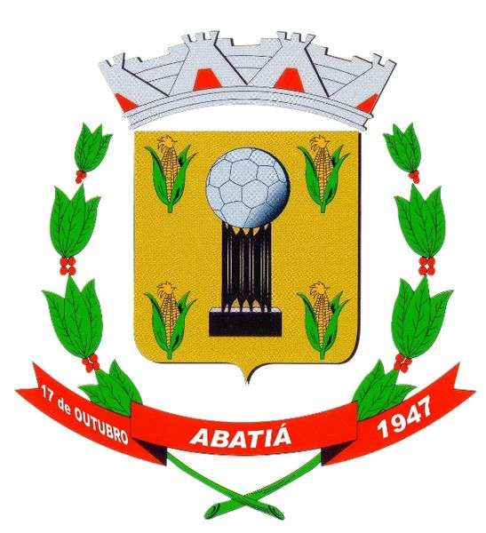 Brasão da cidade de Abatia