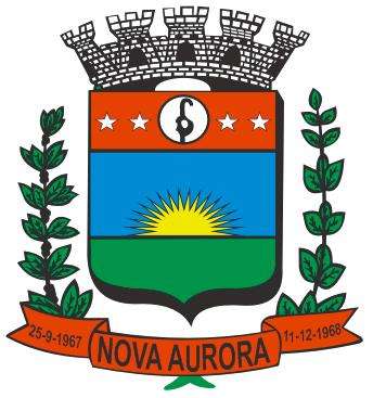 Brasão da cidade de Nova Aurora