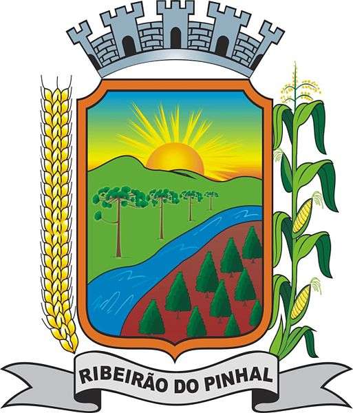 Brasão da cidade de Ribeirao Do Pinhal
