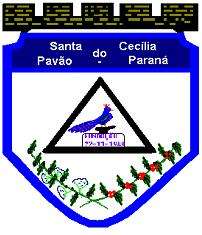 Brasão da cidade de Santa Cecilia Do Pavao