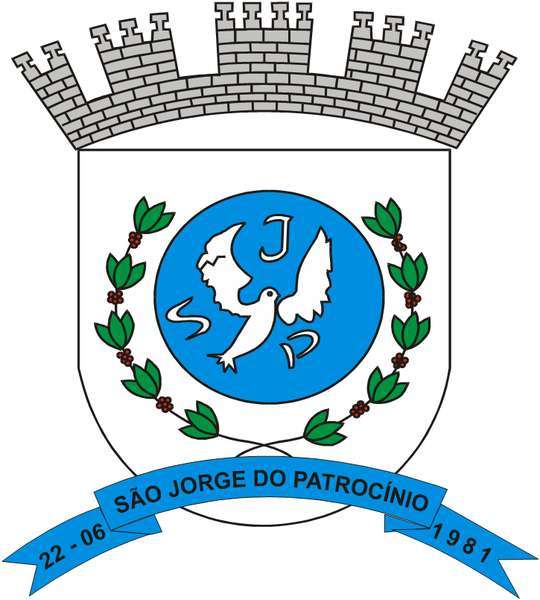 Brasão da cidade de Sao Jorge Do Patrocinio