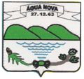 Brasão da cidade de Agua Nova