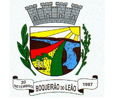 Brasão da cidade de Boqueirao Do Leao