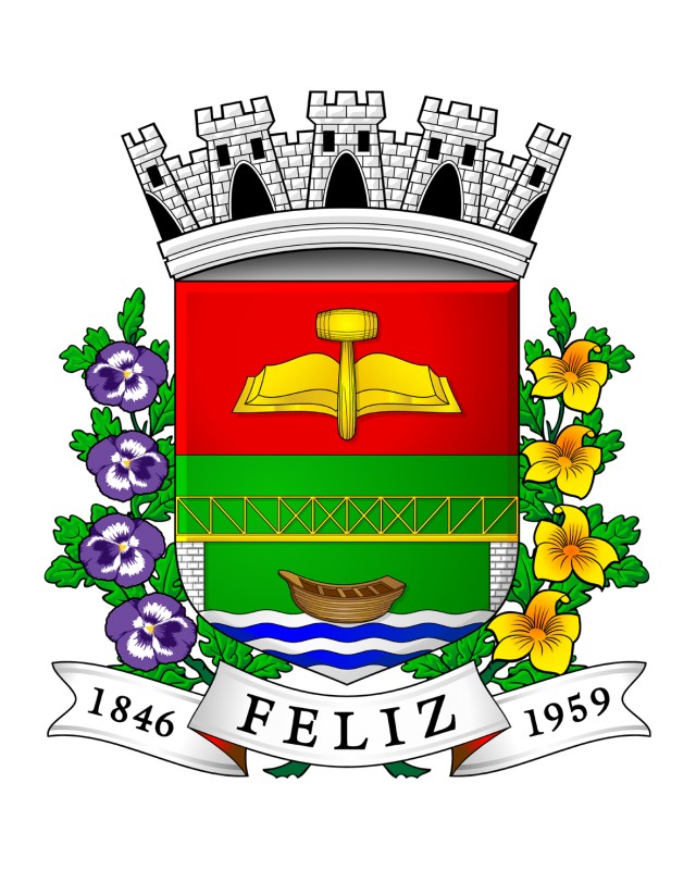 Brasão da cidade de Feliz