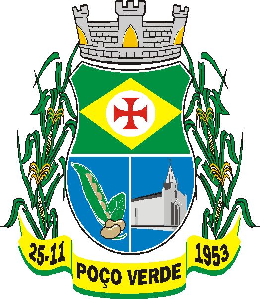 Brasão da cidade de Poco Verde
