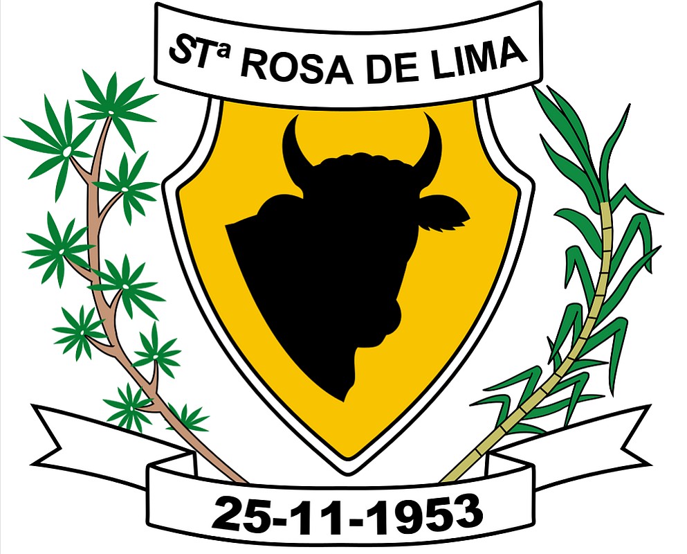 Brasão da cidade de Santa Rosa De Lima
