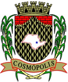 Brasão da cidade de Cosmopolis