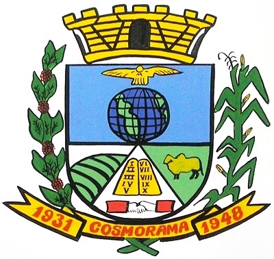 Brasão da cidade de Cosmorama