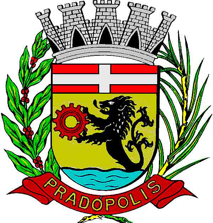 Brasão da cidade de Pradopolis
