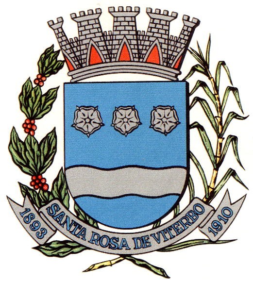 Brasão da cidade de Santa Rosa De Viterbo